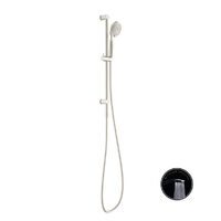Nero NR251905ABN Opal Shower Rail With Air Shower Brushed Nickel
