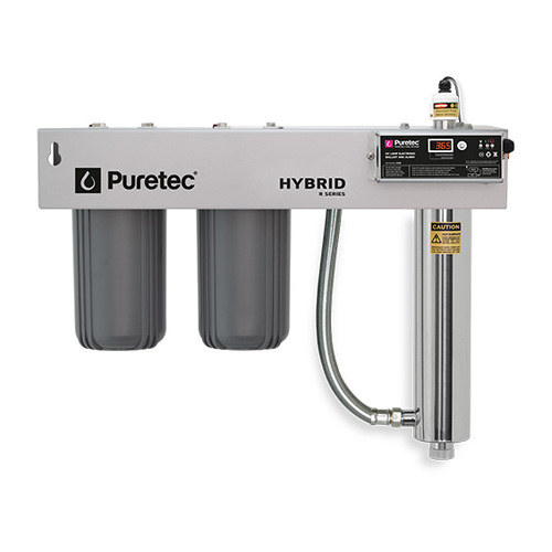 Puretec Hybrid R1 Dual Stage Filtration + UV Protection with Reversible Bracket