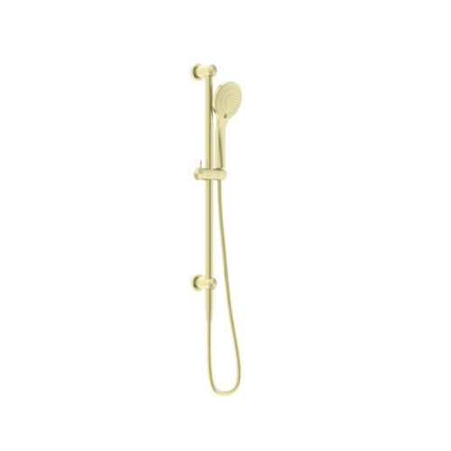 Nero NR221905aBG Mecca Shower Rail With Air Shower Brushed Gold