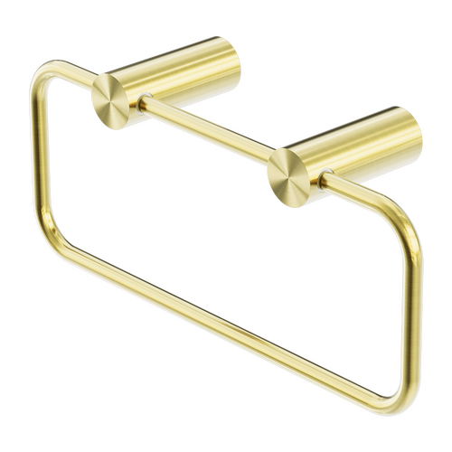Nero New Mecca Towel Ring Brushed Gold NR2380aBG