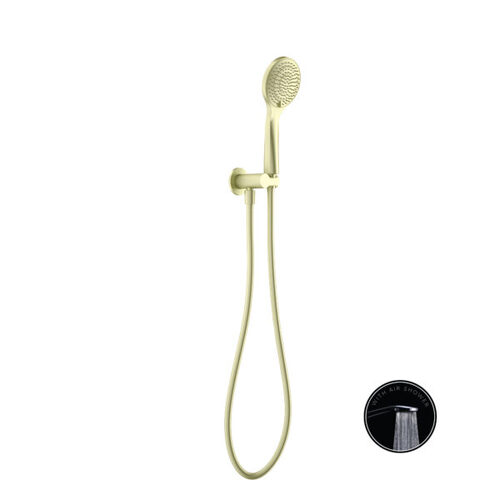 Nero NR251905BG Opal Shower On Bracket With Air Shower Brushed Gold