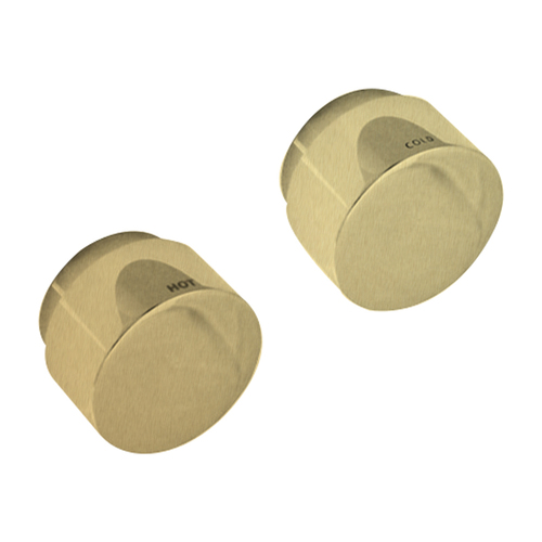Linkware Loui P6153BG Solid Brass Wall Top Assembly Brushed Gold